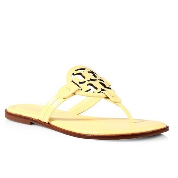 FINAL PRICE ❤️‍🔥 TORY BURCH ✨ MILLER SANDAL IN BANANA - Picture 5 of 12